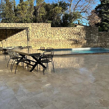 Appartement avec Piscine privée dans Résidence pour 6 personnes Uzès Exterior foto