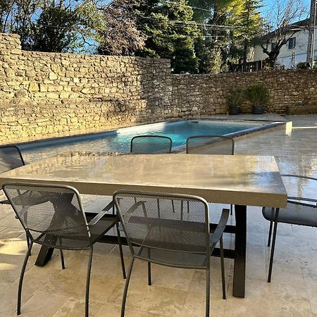 Appartement avec Piscine privée dans Résidence pour 6 personnes Uzès Exterior foto