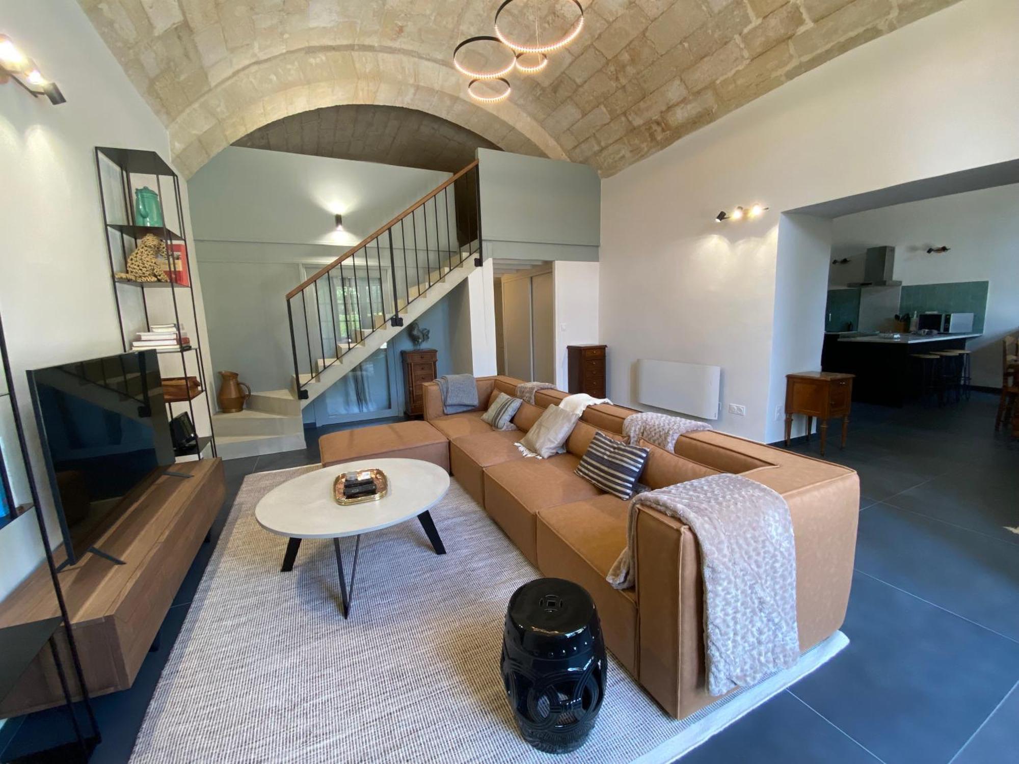 Appartement avec Piscine privée dans Résidence pour 6 personnes Uzès Exterior foto
